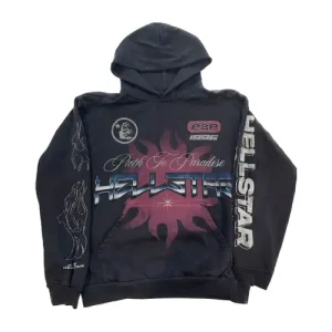 Black Hellstar Spiritual Olympics Hoodie 1