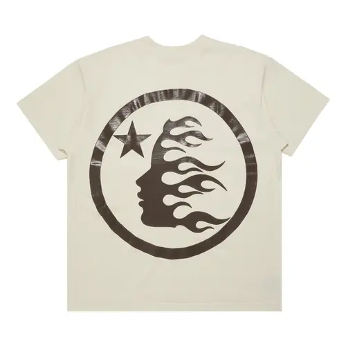 Hellstar-Classic-T-Shirt-Regular-Print-White-Brown-back Hellstar Classic T-Shirt (Regular Print) White Brown