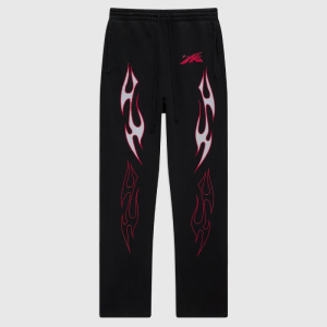 Hellstar Sports Future Flame Sweatpants Black