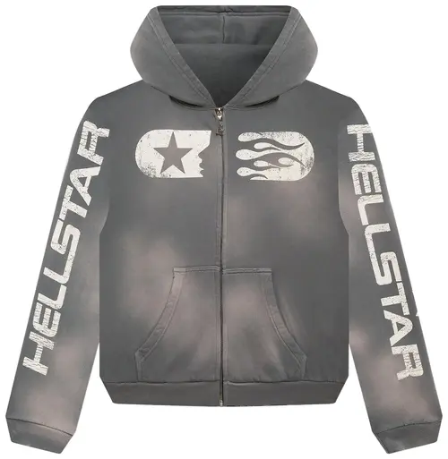 Hellstar-Studios-Zip-Hoodie-Grey